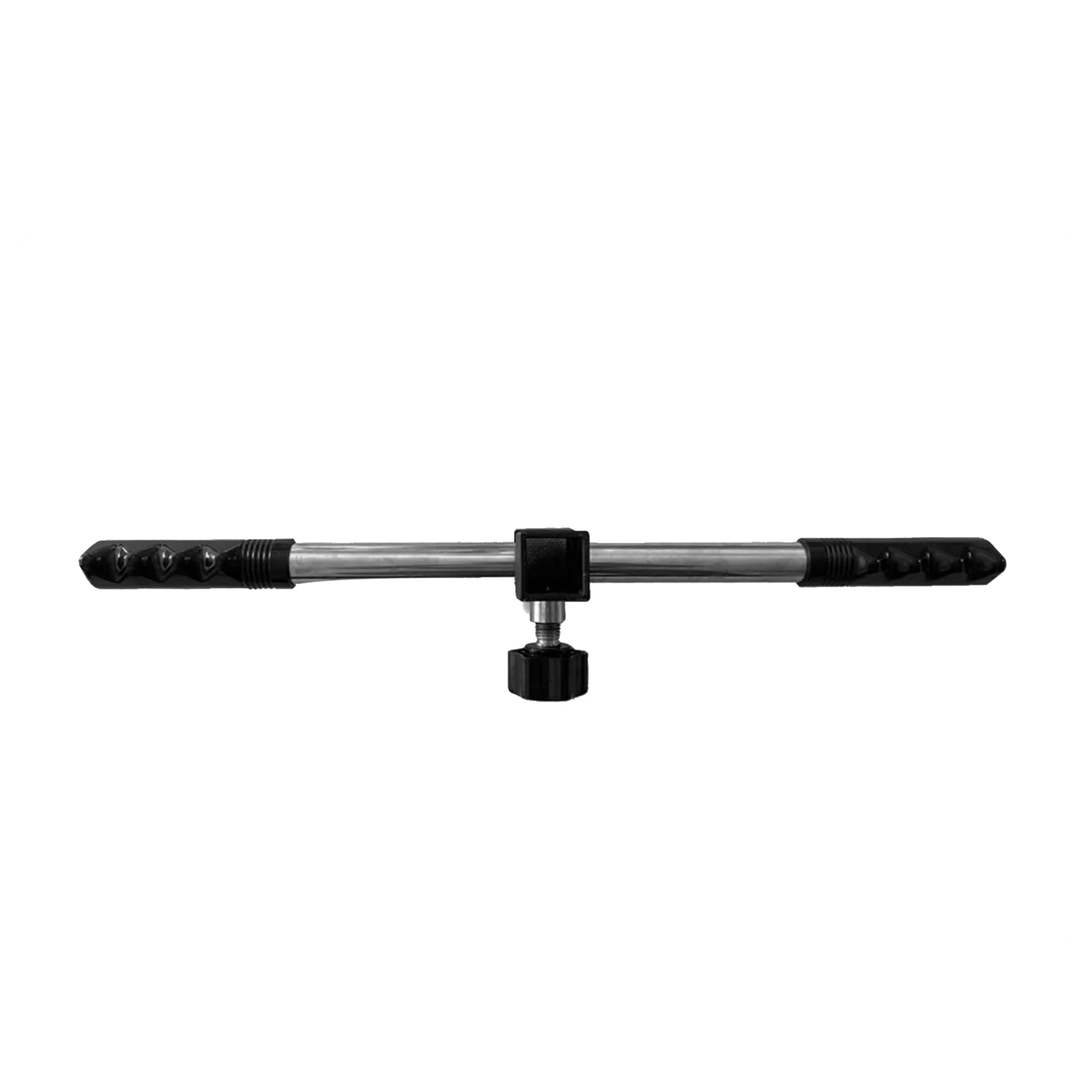 Barre de maintien pour aquabike permettant exercices et stabilité accrue.