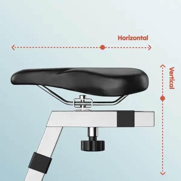 Selle aquabike Lovee réglable en hauteur et profondeur pour un confort optimal